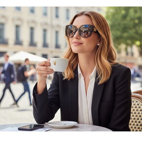 VERSACE Medusa Icon Havana Brown Sunglasses VE4387 108/73 main image 14